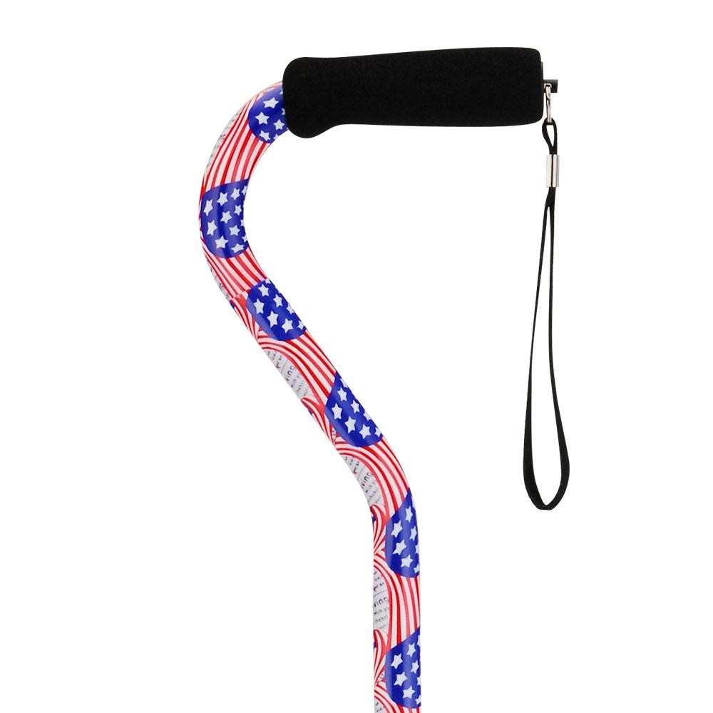 Offset Designer Cane with Strap - Image 21