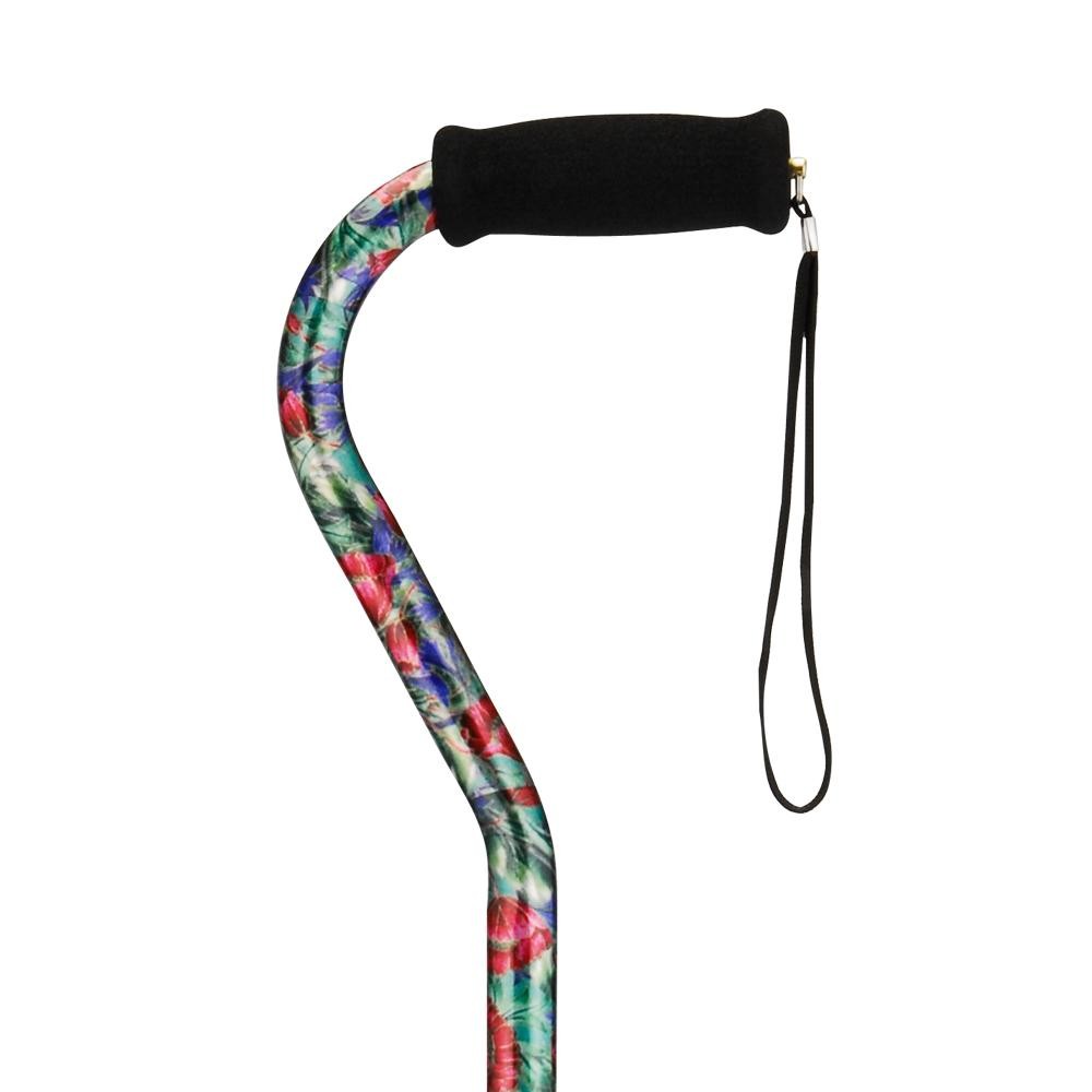 Offset Designer Cane with Strap - Image 24