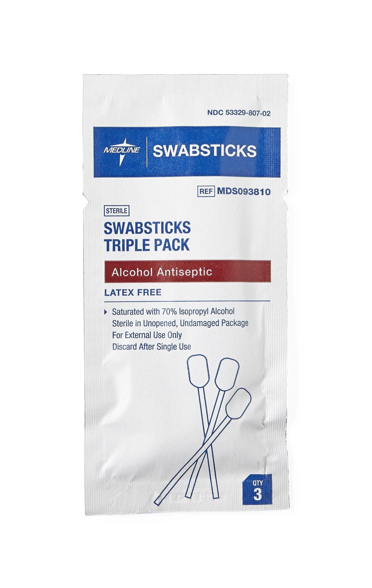 alcohol swabsticks